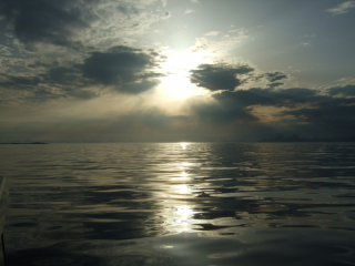 Midnattsol i Vestfjorden