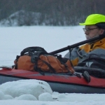 Vinterpadling på Kløkstad med Heinz